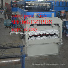 Container wall panel making machine